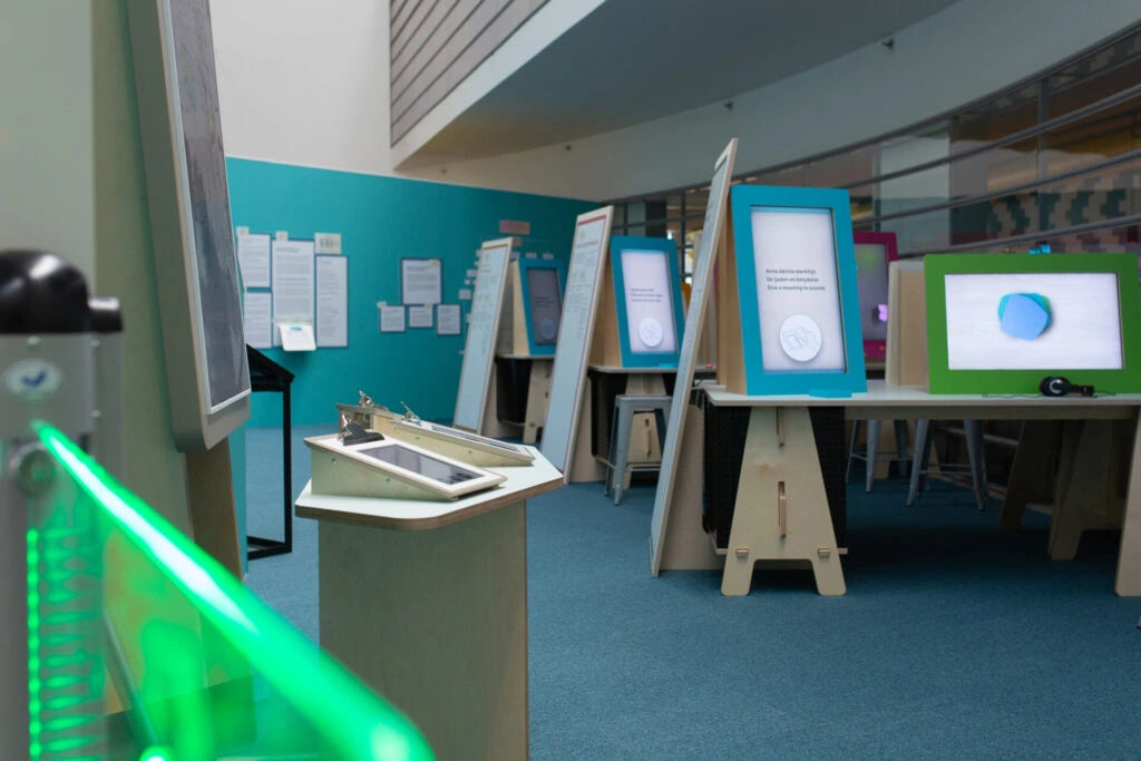 Artificial intelligence exhibition.