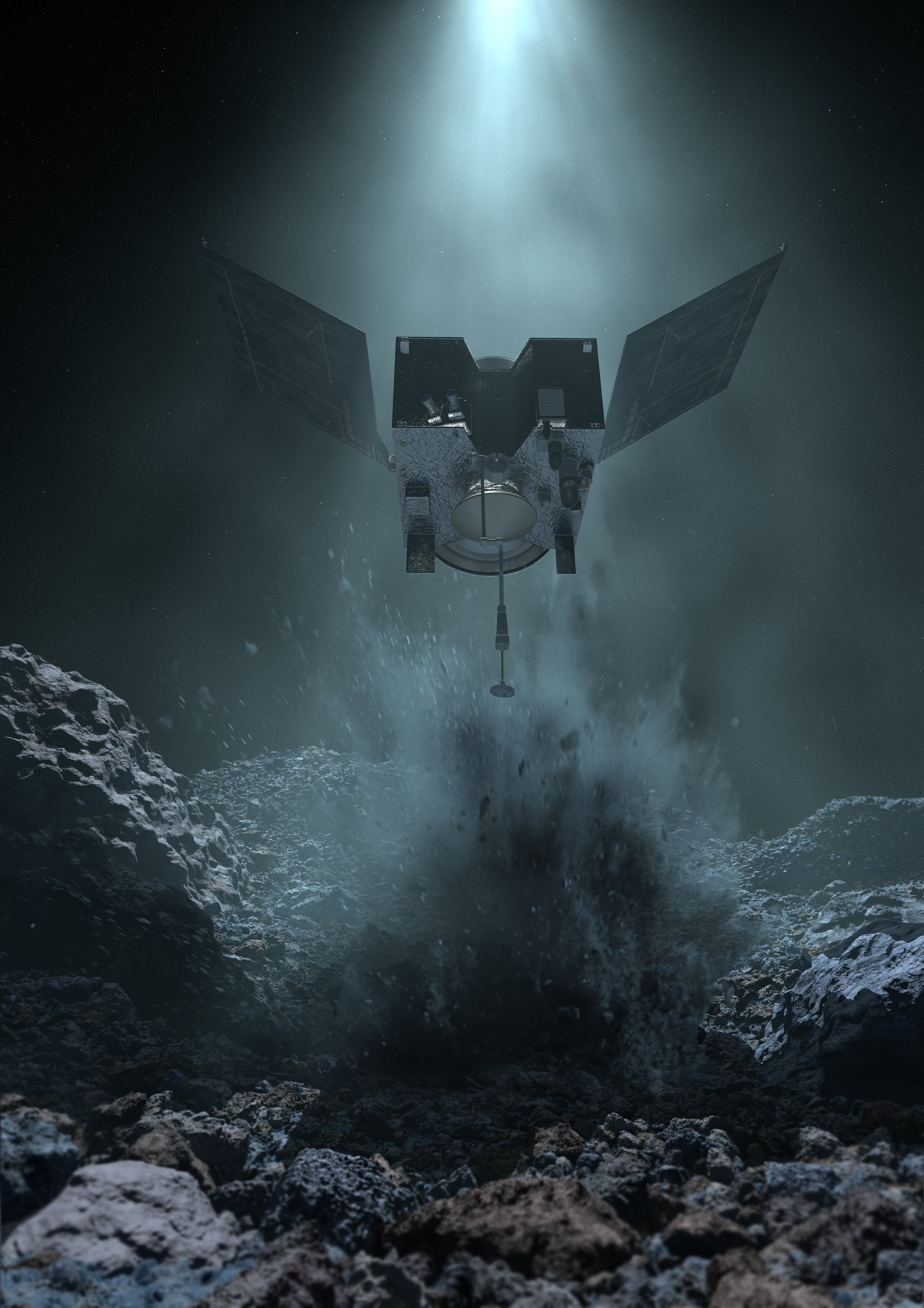 Asteroid Quest -elokuvan visuaalinen ilme.