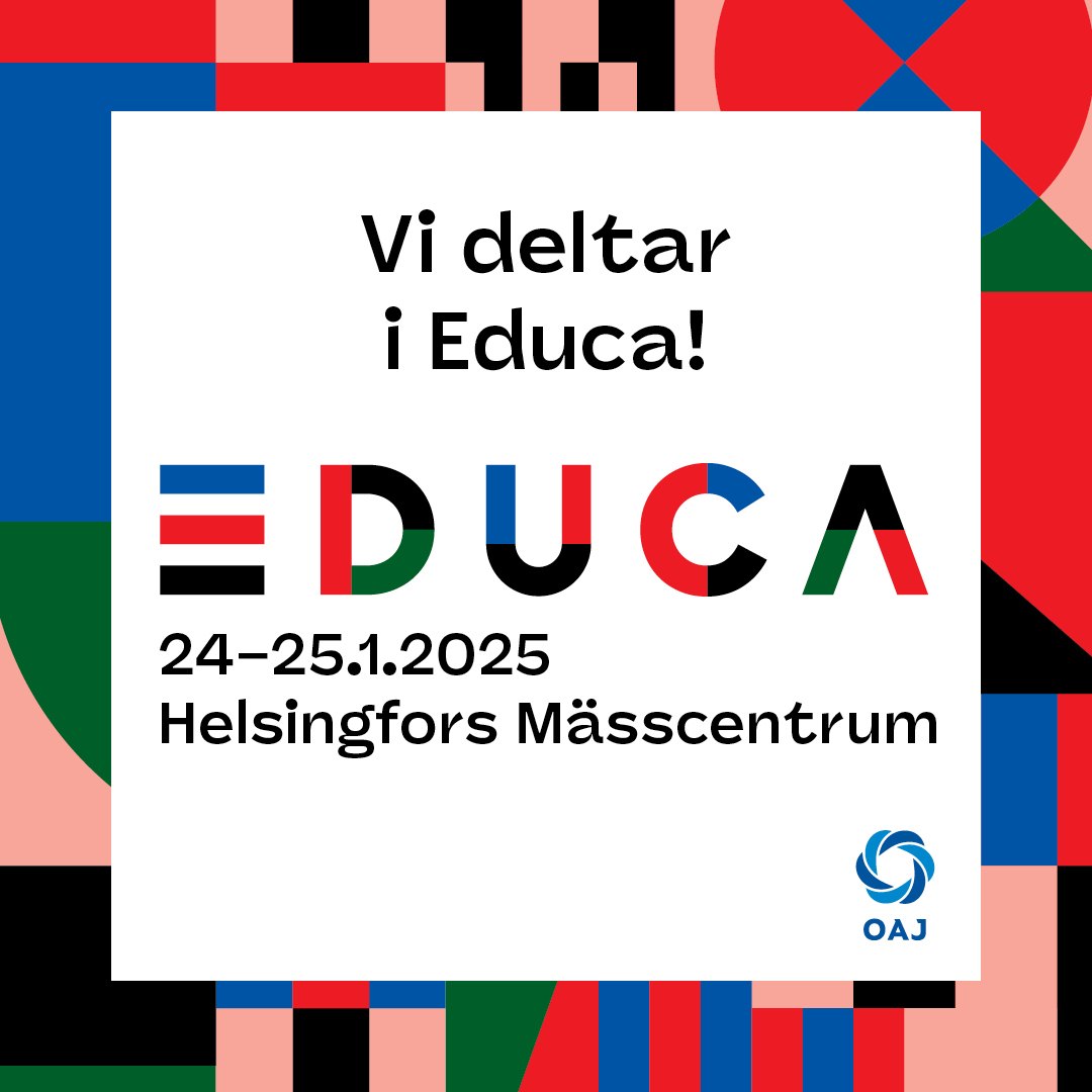 Educa 2025 visuell identitet.