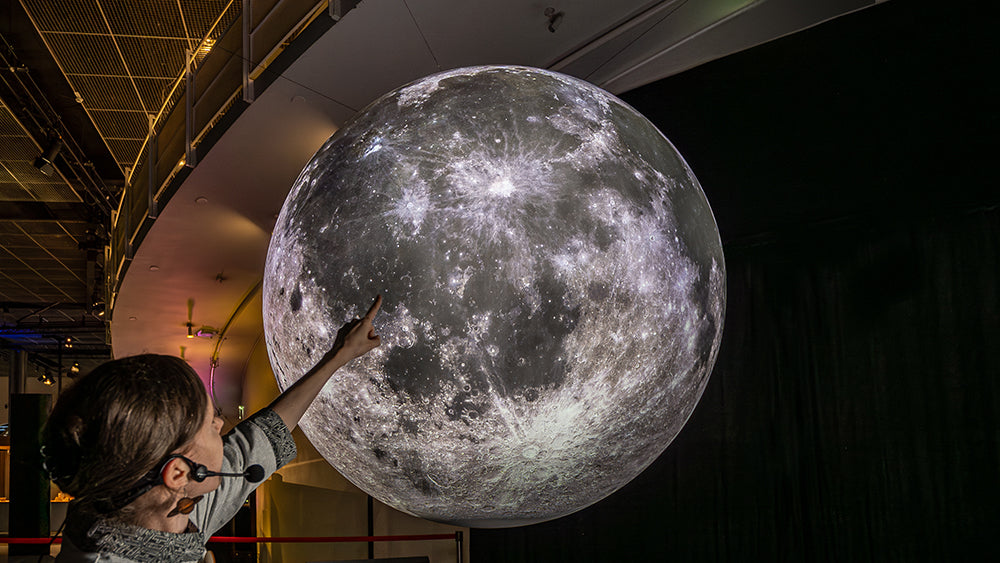  Science on a Sphere – image of the Moon.