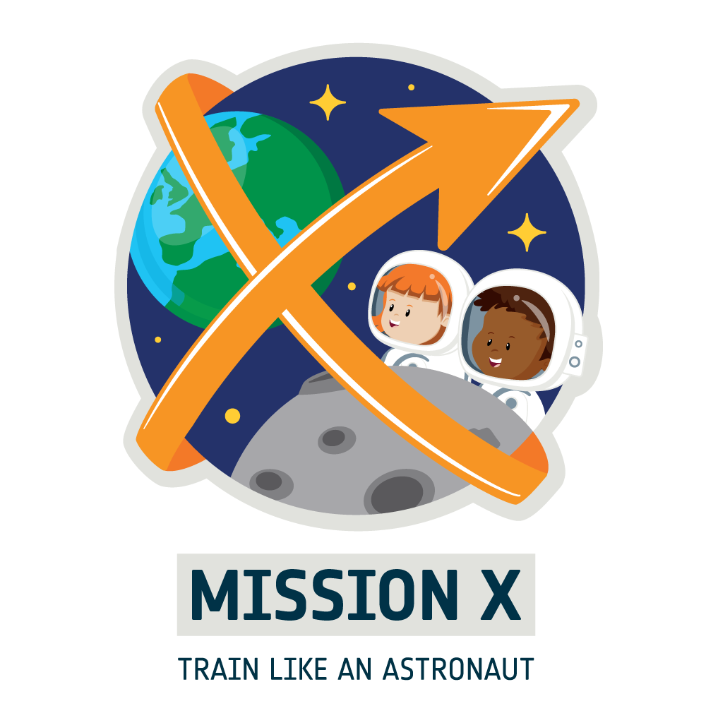 Mission X logo.