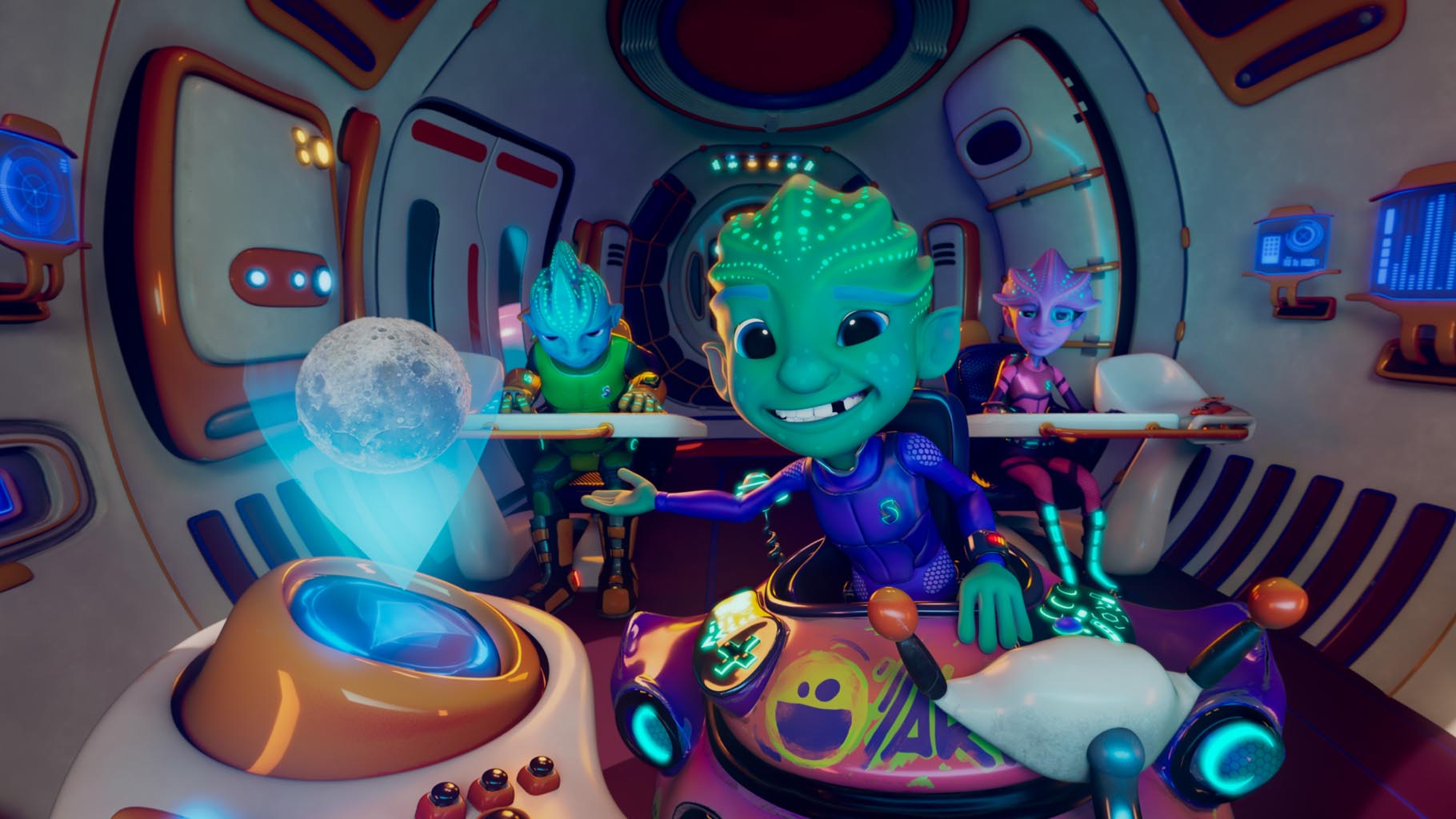 The Stellars - Tähtijengi -elokuvan visuaalinen ilme.