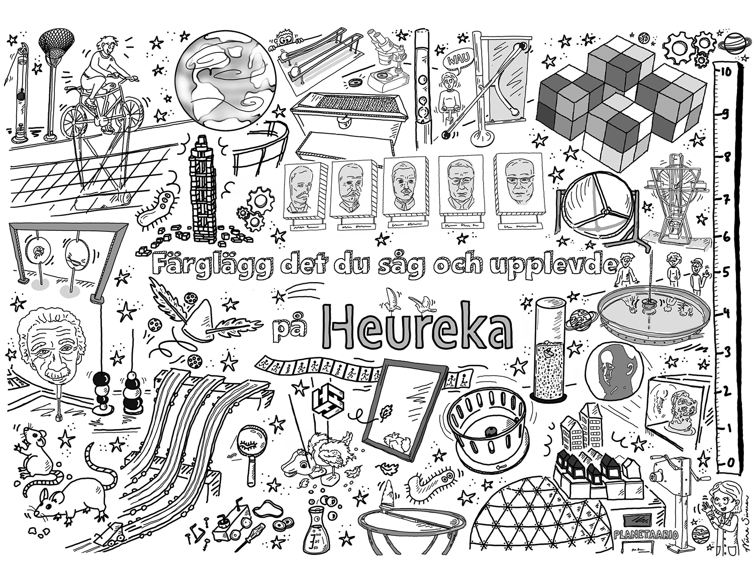 Färlägg det du såg och upplevde på Heureka.