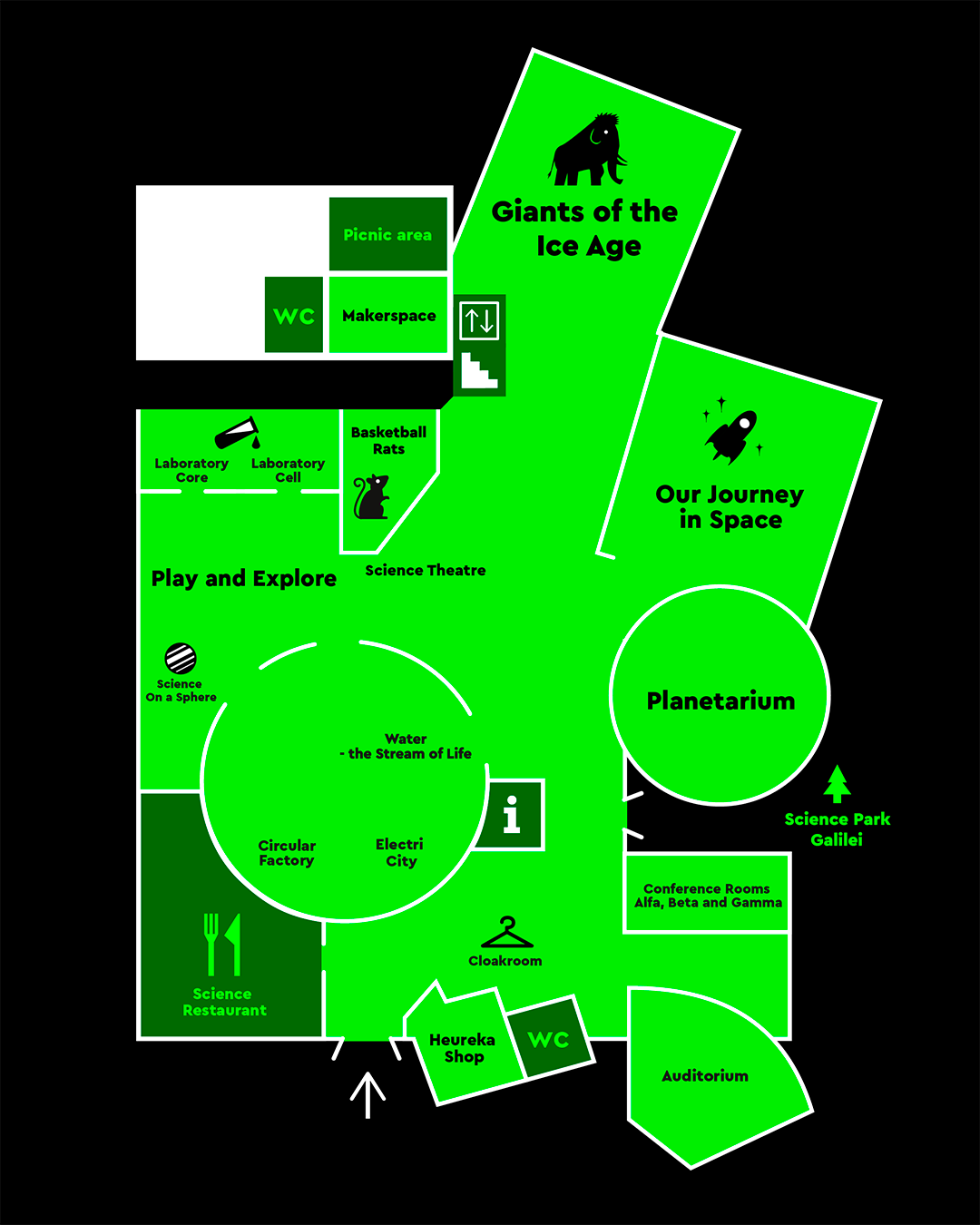 Heureka's map January 2026.