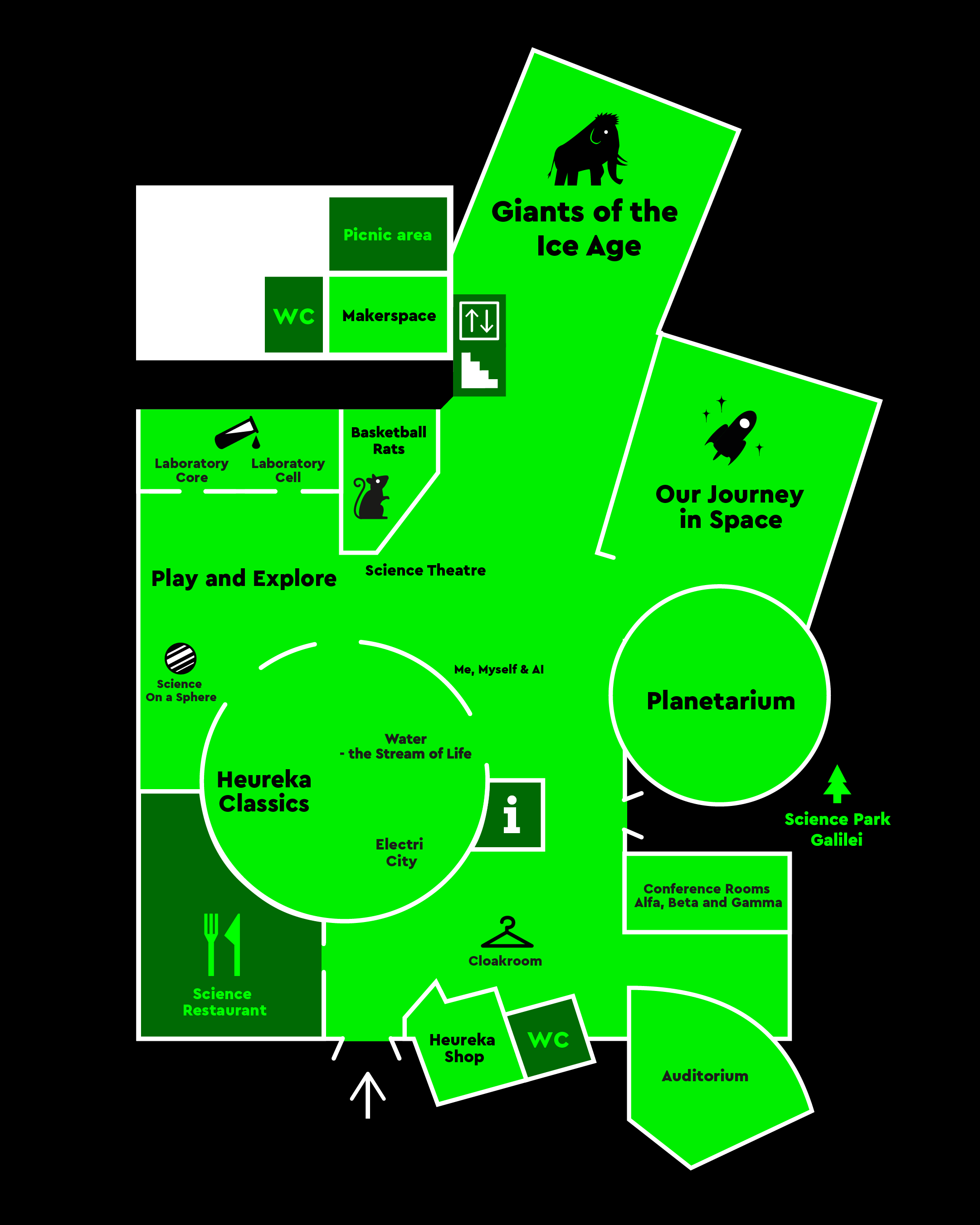 Heureka's map March 2026.