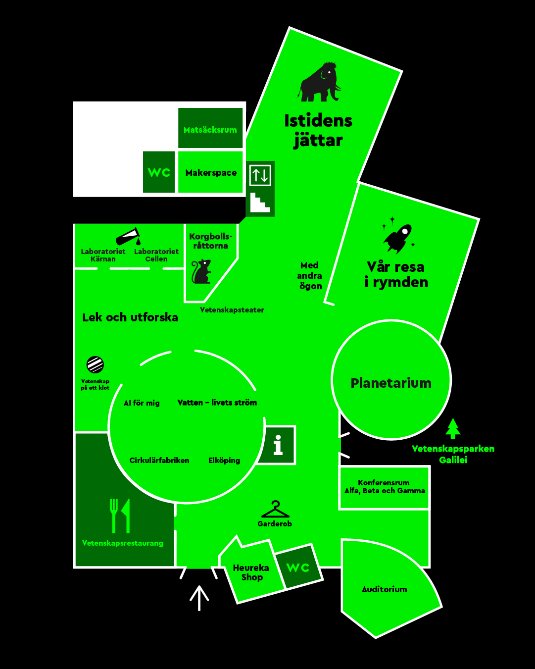 Heurekan pohjakartta ruotsiksi joulukuu 2025.